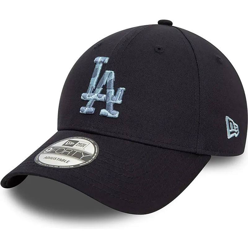 marinbla-bojd-justerbar-keps-9forty-animal-infill-fran-los-angeles-dodgers-mlb-av-new-era