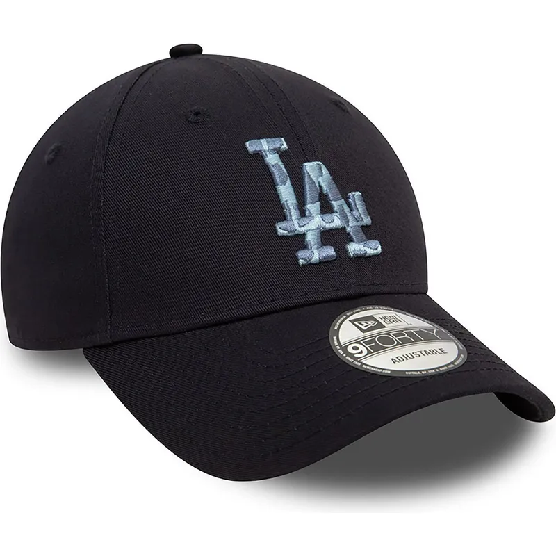 marinbla-bojd-justerbar-keps-9forty-animal-infill-fran-los-angeles-dodgers-mlb-av-new-era