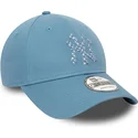 kepsar-curva-bla-justerbart-band-9forty-seasonal-infill-fran-new-york-yankees-mlb-av-new-era
