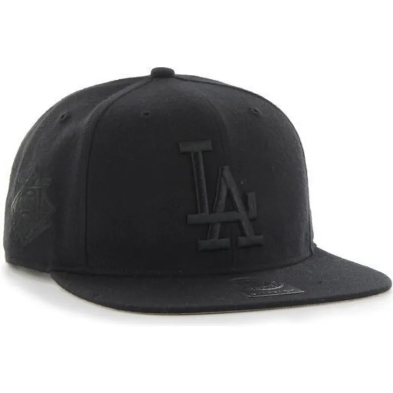 kepsar-plana-svart-snapback-fran-los-angeles-dodgers-mlb-av-47-brand
