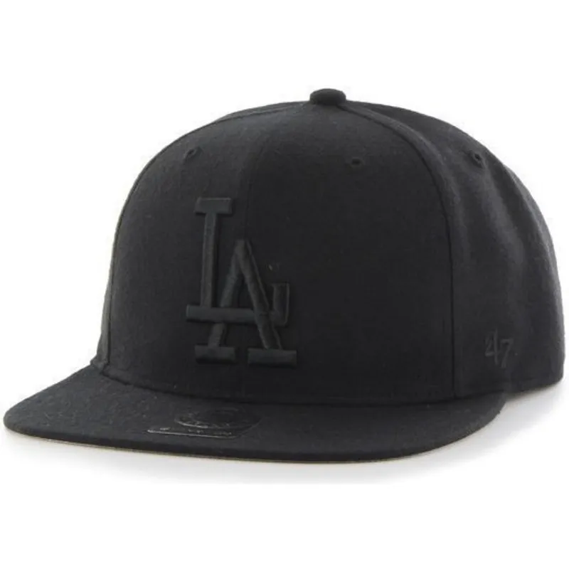 kepsar-plana-svart-snapback-fran-los-angeles-dodgers-mlb-av-47-brand