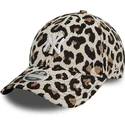 new-era-new-york-yankees-mlb-9forty-jacquard-justerbar-leopardmonstrad-kurvkeps-for-dam