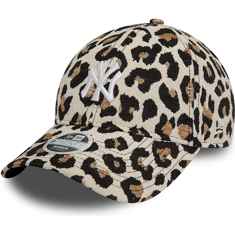 kepsar-curva-leopard-justerbart-band-9forty-jacquard-fran-new-york-yankees-mlb-av-new-era