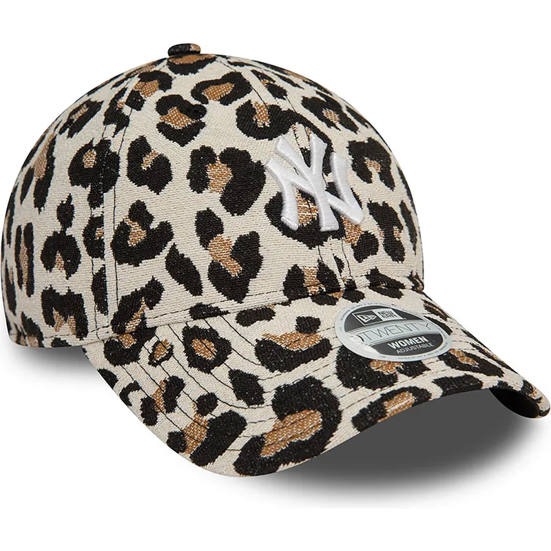 kepsar-curva-leopard-justerbart-band-9forty-jacquard-fran-new-york-yankees-mlb-av-new-era