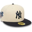 kepsar-plana-beige-justerad-59fifty-team-colour-fran-new-york-yankees-mlb-av-new-era