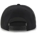 svart-platt-snapback-keps-med-svart-och-vitt-oakland-athletics-mlb-logo-fran-47-brand-sure-shot