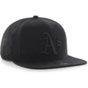 kepsar-plana-svart-snapback-fran-oakland-athletics-mlb-av-47-brand