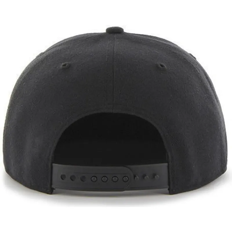 kepsar-plana-svart-snapback-fran-oakland-athletics-mlb-av-47-brand