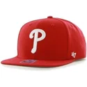 kepsar-plana-rod-snapback-fran-philadelphia-phillies-mlb-av-47-brand