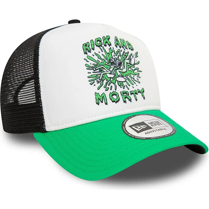 kepsar-curva-flerfargad-snapback-a-frame-character-fran-rick-y-morty-av-new-era