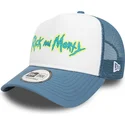 vit-och-bla-rick-and-morty-a-frame-character-truckerkeps-fran-new-era