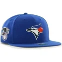 47-brand-toronto-blue-jays-mlb-sure-shot-bla-snapback-platt-keps-med-maskotlogotyp