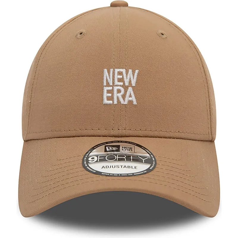 justerbar-brun-kurvad-keps-9forty-fran-new-era