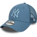 new-era-new-york-yankees-mlb-9forty-home-field-bla-truckerkeps-med-bla-logotyp