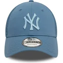 new-era-new-york-yankees-mlb-9forty-home-field-bla-truckerkeps-med-bla-logotyp