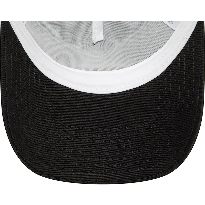 svart-och-vit-trucker-keps-a-frame-seasonal-infill-fran-los-angeles-dodgers-mlb-av-new-era