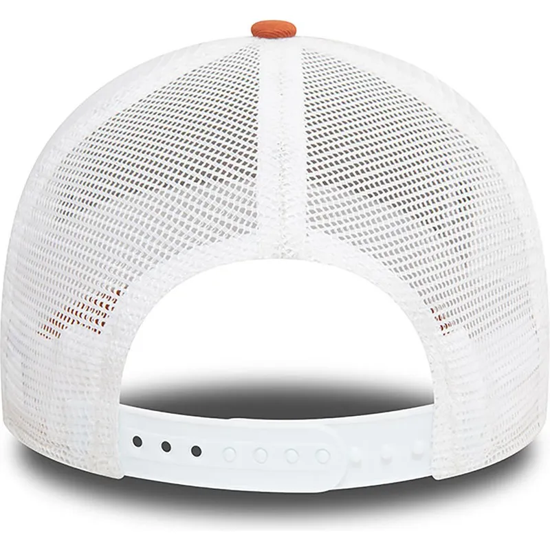 brun-och-vit-trucker-keps-a-frame-seasonal-infill-fran-los-angeles-dodgers-mlb-av-new-era