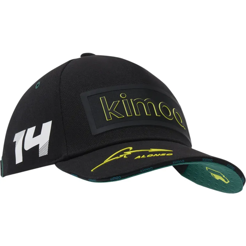 svart-bojd-justerbar-keps-patch-aston-martin-f1-team-x-kimoa