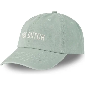 Justerbar grön böjd keps BLGR från Von Dutch