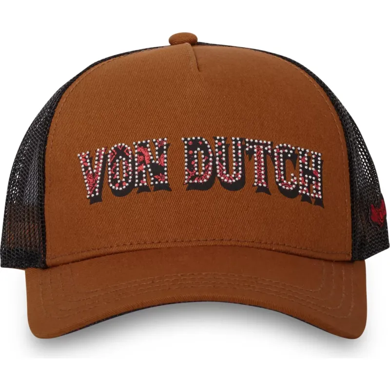 brun-trucker-keps-stud-n-fran-von-dutch