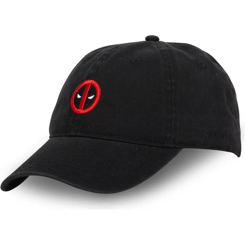 gorra-curva-negra-ajustable-deadpool-dea-cd-marvel-comics-de-capslab