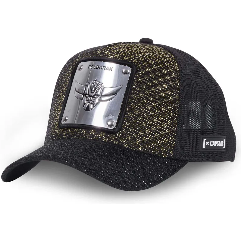 kepsar-curva-svart-snapback-robot-grendizer-robot-grendizer-av-capslab