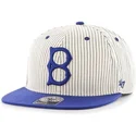 gra-platt-snapbackkeps-med-bla-rander-fran-los-angeles-dodgers-mlb-av-47-brand