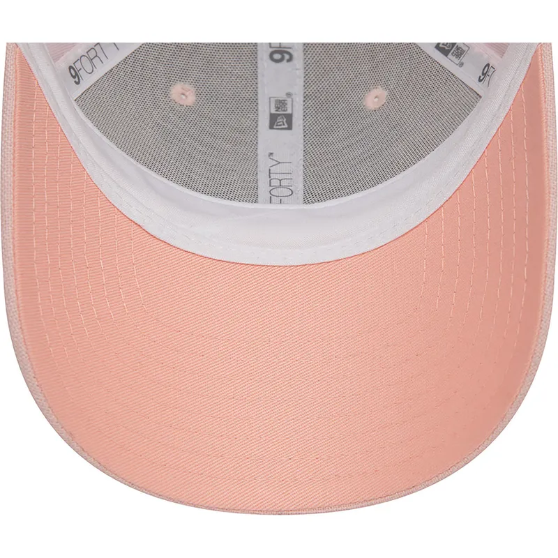 justerbar-rosa-kurvad-keps-for-dam-9forty-linen-fran-new-york-yankees-mlb-av-new-era