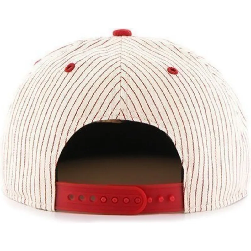 kepsar-plana-vit-snapback-rayas-rojas-fran-philadelphia-phillies-mlb-av-47-brand kepsar-plana-vit-snapback-rayas-rojas-fran-philadelphia-phillies-mlb-av-47-brand
