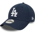 marinbla-bojd-justerbar-keps-9forty-linen-fran-los-angeles-dodgers-mlb-av-new-era