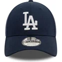 marinbla-bojd-justerbar-keps-9forty-linen-fran-los-angeles-dodgers-mlb-av-new-era