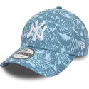 new-york-yankees-mlb-new-era-9forty-justerbar-bla-kurvkeps-summer-all-over-print