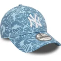 new-york-yankees-mlb-new-era-9forty-justerbar-bla-kurvkeps-summer-all-over-print