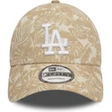 justerbar-brun-bojd-skarmkeps-9forty-summer-all-over-print-los-angeles-dodgers-mlb-fran-new-era