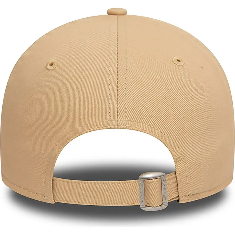 new-era-new-york-yankees-mlb-9twenty-justerbar-brun-kurvad-blomstrande-keps