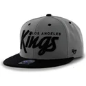 morkgra-snapback-keps-med-los-angeles-kings-nhl-logotyp-fran-47-brand