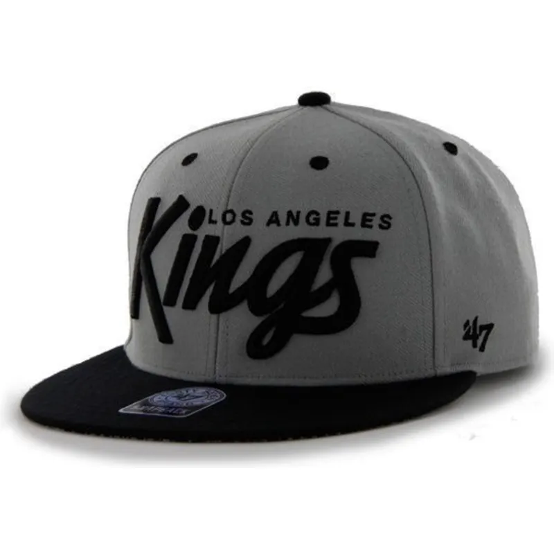 kepsar-plana-gra-snapback-de-letras-fran-los-angeles-kings-nhl-av-47-brand kepsar-plana-gra-snapback-de-letras-fran-los-angeles-kings-nhl-av-47-brand