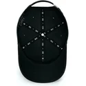 justerbar-svart-bojd-keps-med-svart-logotyp-baseball-peach-fran-oblack