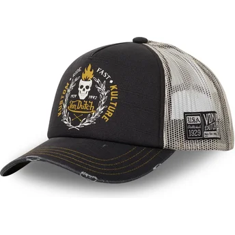 von-dutch-crew13-svart-och-gra-truckerkeps