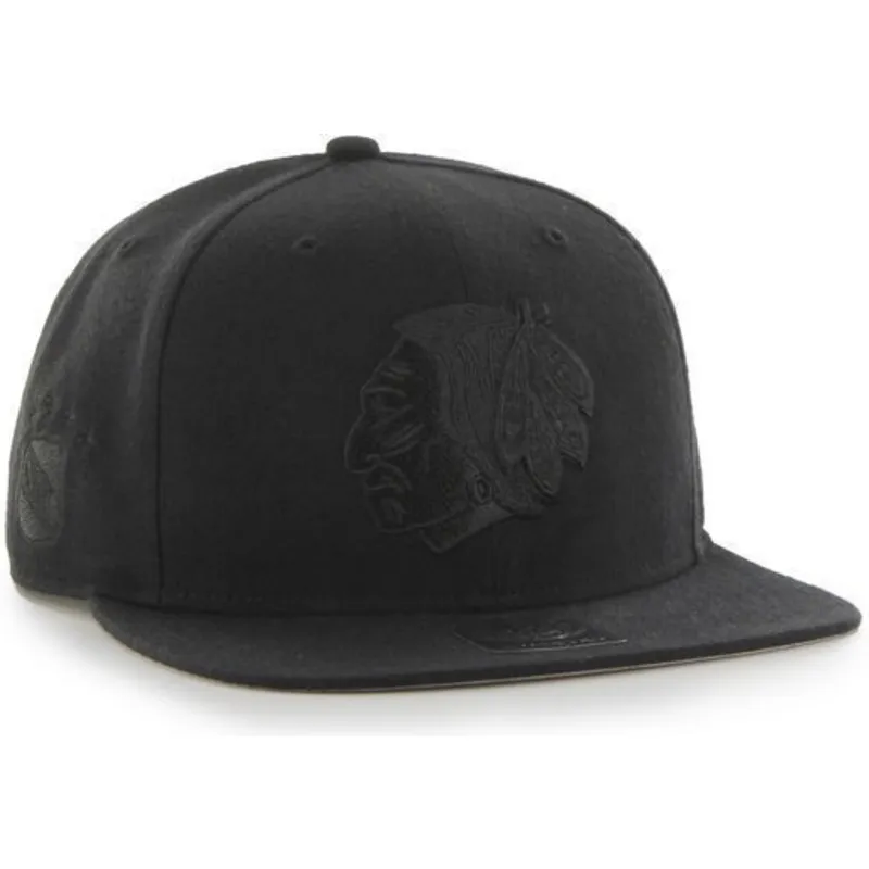 kepsar-plana-svart-snapback-fran-chicago-blackhawks-nhl-av-47-brand kepsar-plana-svart-snapback-fran-chicago-blackhawks-nhl-av-47-brand