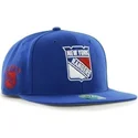 new-york-rangers-nhl-sure-shot-bla-snapback-flat-keps-fran-47-brand