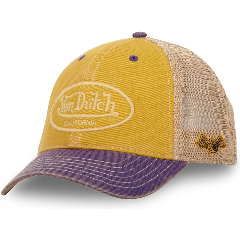 von-dutch-mac4-gul-och-lila-truckerkeps