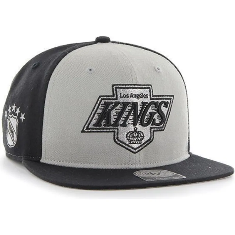 kepsar-plana-gra-snapback-fran-los-angeles-kings-nhl-av-47-brand