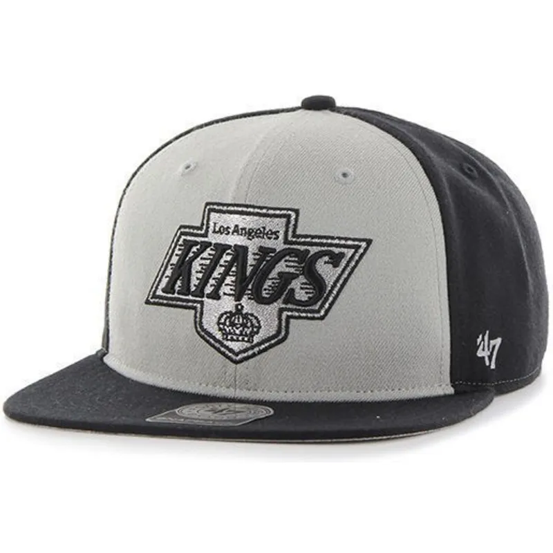 kepsar-plana-gra-snapback-fran-los-angeles-kings-nhl-av-47-brand