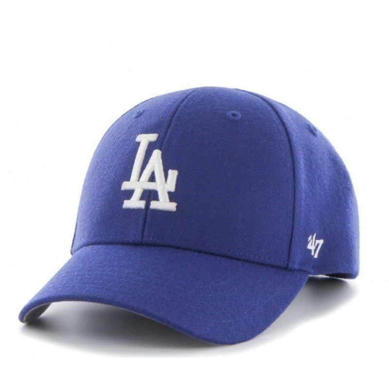47-brand-curved-brim-los-angeles-dodgers-mlb-blue-cap
