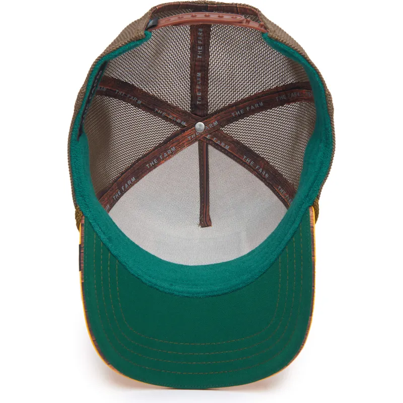 gul-och-brun-trucker-keps-pelikan-captain-ol-man-bert-nautical-nonsense-the-farm-fran-goorin-bros