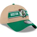 justerbar-brun-och-gron-bojd-keps-9twenty-draft-2024-boston-celtics-nba-fran-new-era