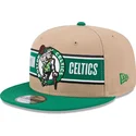 boston-celtics-nba-new-era-brun-och-gron-platt-skarm-snapback-9fifty-draft-2024-keps