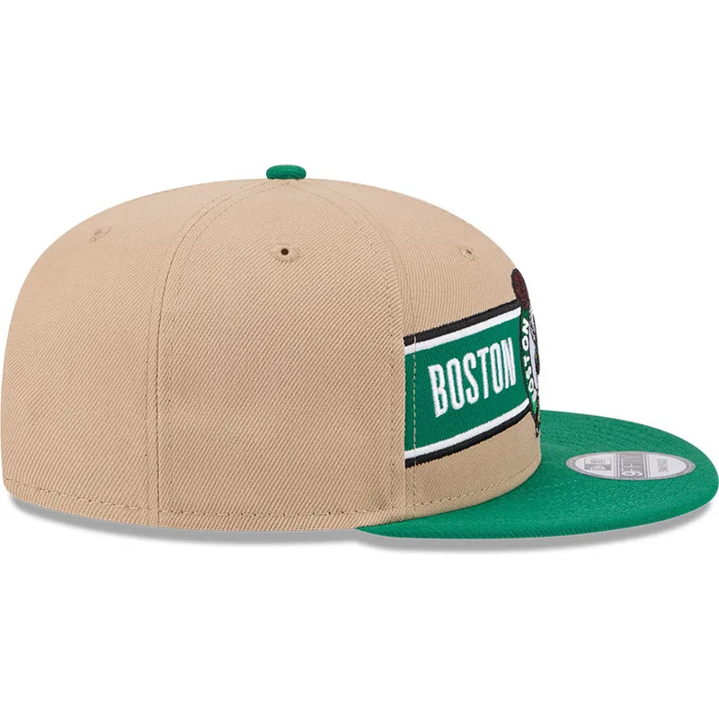 brun-och-gron-platt-keps-snapback-9fifty-draft-2024-fran-boston-celtics-nba-av-new-era