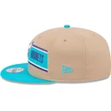 brun-och-bla-platt-keps-snapback-9fifty-draft-2024-fran-charlotte-hornets-nba-av-new-era